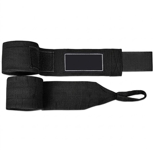 Bandages de boxe personnalisés en gros avec logo, 4,5 mètres, pour haltérophilie et entraînement en salle de sport, protection élastique des poignets - Product Image 6