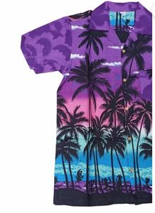 Camisa de Fiesta Moderna con Estampado para Hombre, Corte Ajustado, Ropa para Fiesta Nocturna, Camisa Casual con Estampado Floral para Hombre, para Playa y Fiesta - Product Image 3