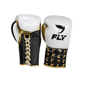 Guantes de Boxeo Profesionales Personalizados, 100% Cuero Genuino, Cierre con Cordones Antideslizantes, para Muay Thai, Sanda, Adultos y Artes Marciales - Product Image 3