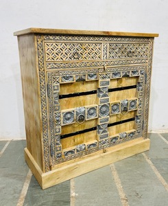 Armoire de salon pliable et extensible en bois massif, grande capacité, moderne, écologique, durable, de haute qualité, vente en gros - Product Image 6