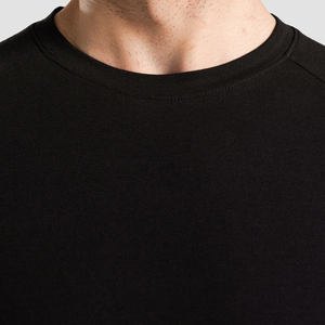 T-shirts de sport décontractés ajustés et respirants pour hommes en jersey de coton/élasthanne de haute qualité - Product Image 4