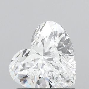 Diamant de laboratoire taille cœur, pierre libre 1 carat, excellente taille, pierre précieuse polie pour la fabrication de bijoux, élégance durable, éclatante - Product Image 3