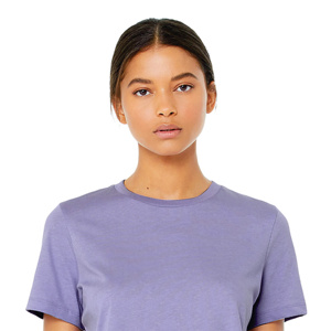 T-shirt ample décontracté pour femme, à manches courtes, col carré, imprimé lettres, style golf, épaules tombantes, personnalisable avec logo, livraison rapide - Product Image 2
