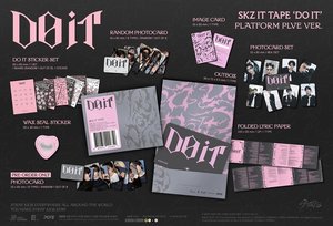 ขายส่ง K Pop Stray Kids SKZ IT TAPE 'DO IT' (รุ่น Platform PLVE) อัลบั้มและสินค้าของแท้จากเกาหลีแบบซีดี - Product Image 2