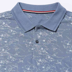 Polo homme personnalisé, nouveau design, luxe, décontracté, coupe slim, élégant, manches courtes, 100% coton. - Product Image 6