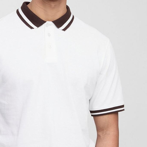 Polos Premium para Hombre, Nueva Colección 2026, Venta al Por Mayor, Logotipo Personalizado, Algodón Suave, Color Único, Ropa Casual de Moda - Product Image 4