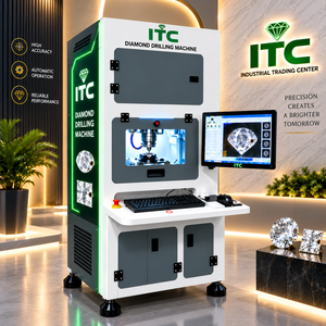 Machine de perçage au diamant ITC, équipement de micro-perçage automatique de précision CNC, laser auto-nivelant, garantie de 2 ans pour les bijoux - Product Image 3