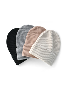 Customizable Heather Blue Rib Knit Cuffed <b>Beanie</b> Soft Stretch Winter <b>Hat</b> Custom Logo Factory Price Wholesale Unisex Cap 100% - Product Image 5