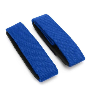 Sangle de levage réglable en coton personnalisée antidérapante pour fitness, musculation, entraînement, avec logo personnalisé, pour l'entraînement des poignets et des poids - Product Image 4
