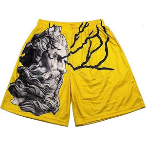 Shorts décontractés d'été en coton vintage personnalisés pour hommes, vente en gros, élastiques, par Dress Sports - Product Image 1