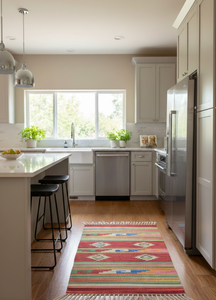 Alfombras de Piso Modernas de Algodón Hechas a Mano, con Diseño Floral, Lavables a Máquina, Reversibles, Personalizables en Grosor, para Viajes y Hogar, Venta al Por Mayor - Product Image 2