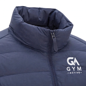 GYM Active Men's High Quality Breathable Cold Winter <b>Parka</b> Men's Hooded Sportswear Custom Logo Outdoor Puffer <b>Jacket</b> For Men's - Product Image 5