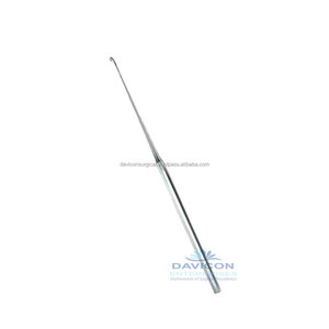 PLESTER Instrumentos Quirúrgicos Manuales de Alta Calidad para Oído, Microtenedor de 15cm/6'', Acero Inoxidable, Certificación CE ISO Clase I - Product Image 4
