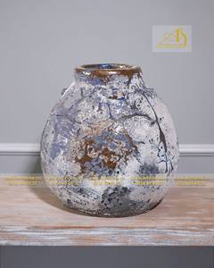 ATLANTIS AN831H26 Juego de Macetas y Jardineras de Cerámica Modernas con Diseño Único para Hogar, Jardín y Hotel - Product Image 2