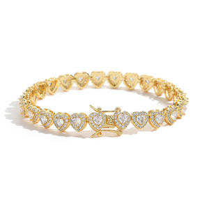 Best Quality Custom Moissanite Tennis Bracelet <b>for</b> <b>Men</b> Women 925 Silver Hip Hop Jewelry <b>for</b> Wedding and Anniversary Gifts - Product Image 3