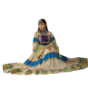 2026 Afghani <b>Dress</b> Embroidered Boho Style Floor-Length Women's <b>Wedding</b> Gown with Long Sleeve <b>Wedding</b> <b>Dress</b> <b>For</b> Afghan Brides - Product Image 1