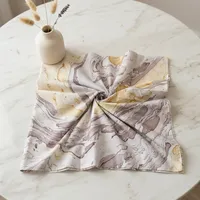 Tissu en voile de coton léger et doux, motif marbré fait main, textile respirant pour robes, chemises et kurtis pour hommes et femmes