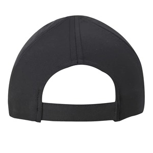 Unisex Black 6-Panel Baseball Cap Adjustable Fitted Solid Cotton Casual <b>Hat</b> for Adults Four Seasons Wear - Product Image 5