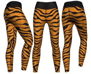 High Waist Custom Sublimation Yoga Tights for <b>Women</b> Knitted Fabric Digitally Printed Bulk <b>Leggings</b> Unique Style for Fitness Yoga - Product Image 6