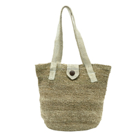Sac fourre-tout en chanvre fait main au crochet, fil de chanvre filé à la main, sac à bandoulière ouvert pour l'été, l'automne, l'hiver, le printemps, écologique, style bohème, marché, plage