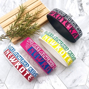 Pulsera de silicona con relleno de color - Product Image 4