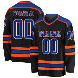 Maillots de hockey sur glace de haute qualité, directement de l'usine, avec détails de conception personnalisés, faible MOQ, expédition mondiale, parfaits pour les équipes - Product Image 3