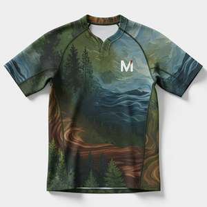 ชุดเสื้อรักบี้แบบซับลิเมชั่นสั่งทำพิเศษ ผ้าคุณภาพสูง คอเสื้อเสริมความแข็งแรง ผู้ผลิตชุดแข่งขันรักบี้ระดับมืออาชีพ - Product Image 1