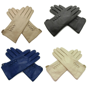 Gants en cuir tendance personnalisables les plus vendus pour hommes – Hiver, compatibles écran tactile, décontractés, pour fêtes, écologiques - Product Image 1