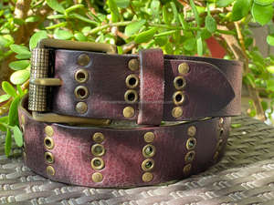 Nouveau élégant et décontracté fait à la main en cuir véritable classique hommes ceinture personnalisée pleine fleur en détresse en cuir véritable hommes ceinture - Product Image 3