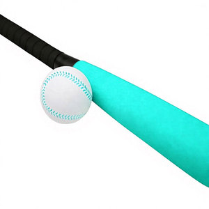 Bate de Béisbol de Aluminio Amarillo, Diseño Sólido, Equipo de Práctica y Entrenamiento - Product Image 2