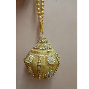 Bolso de Noche Elegante y Ligero con Cuentas Metálicas de Diseño Clásico de Lujo para Mujer, para Llevar Tarjetas y Cosméticos, Precio Bajo en India - Product Image 1