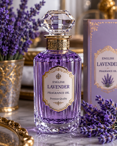 Aceite de Perfume de Lavanda Inglés a Granel, Aroma Floral Duradero, Aceite Esencial para Perfumería, Jabones, Velas y Cosméticos - Product Image 1