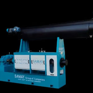 เครื่องสกัดน้ำมันแบบสองห้องอัตโนมัติ กำลังการผลิต 200-500 กก./ชม. กำลังไฟ 20-30 กิโลวัตต์ สำหรับสกัดน้ำมันถั่วลิสง มะพร้าว งา และทานตะวัน - Product Image 1