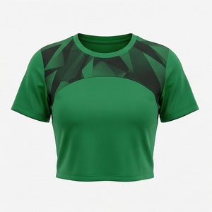 T-shirts courts personnalisés pour femmes avec logo, manches courtes, en coton, hauts décontractés et tendance pour l'hiver, vêtements de sport haut de gamme - Product Image 1