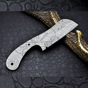 Lame de couteau en acier Damas faite sur mesure pour la fabrication, lame à motif forgé à la main, fournisseur en gros OEM Pakistan - Product Image 5