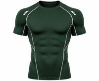 Rashguard personnalisé pour homme, noir, manches longues, col rond, en spandex, séchage rapide, respirant, écologique, anti-UV, 180g, pour sports de plein air