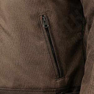 Chaqueta de Piel de Oveja para Hombre, de Alta Calidad, Resistente al Viento e Impermeable, Corte Ajustado, Cuello Alto, Tejido de Invierno, Equipo de Protección - Product Image 5