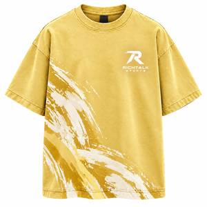 Camiseta Oversize para Hombre, Manga Corta, Deportiva, Talla Grande, Cuello Redondo, Jersey Liso, Ligera - Product Image 3