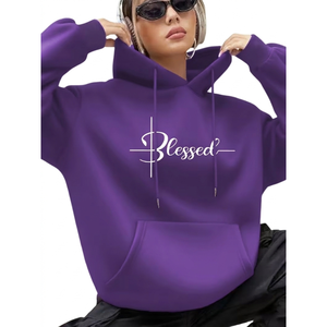 Sweat-shirts à capuche en polaire pour femmes, prix d'usine, logo personnalisé, fermeture éclair, pour l'hiver - Product Image 1