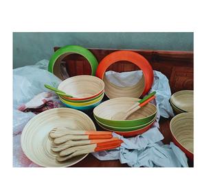 Personalized Bamboo Salad <b>Utensils</b> <b>Kitchen</b> Accessories and Serving Tools Home Kitchenware Gadgets <b>Kitchen</b> Gifts - Product Image 2