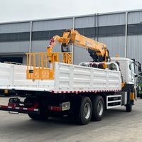 Camion multifonction SINOTRUK HOWO 6x4 3-en-1, camion de dépannage avec grue et nacelle de travail aérien
