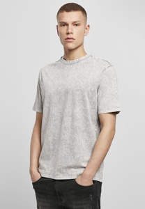 T-shirts personnalisés délavés à l'acide, effet usé, coupe oversize, 100% coton, pour hommes, coupe carrée, style vintage, t-shirts de luxe - Product Image 4