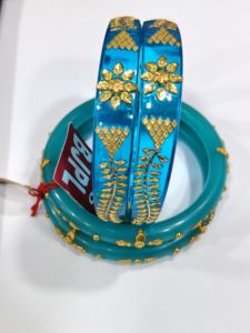 LISA JEWELLERS 22K <b>Solid</b> <b>Gold</b> Pola <b>Bangle</b> Bracelets for Women Traditional Bengali Bridal Wedding Jewelry BIS Certified Pure <b>Gold</b> - Product Image 3