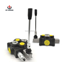 Vanne hydraulique monobloc Hy-Waloil 25 GPM, vanne de commande hydraulique à double effet, verrouillage pour tracteurs compacts