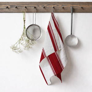 Paño de cocina Fresh Kitchen, paño de cocina muy demandado, súper absorbente, de secado rápido, con rayas teñidas. - Product Image 5