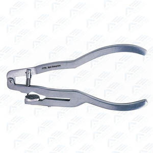 Pinzas dentales manuales Ainsworth Ivory, alicates perforadores de alta precisión e instrumentos quirúrgicos de acero inoxidable - Product Image 4