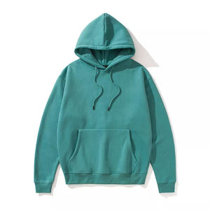 Sudadera con Capucha y Logotipo Personalizado, 100% Algodón, Felpa Francesa, Unisex, Casual, Color Sólido, Transpirable, Estilo Regular, para Otoño - Product Image 4