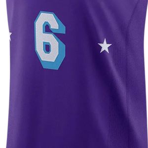 Maillot de basket violet sans manches pour homme – Léger, respirant, idéal pour l'entraînement, le match et la compétition - Product Image 5