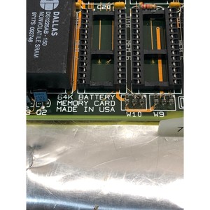 Pro Logic PWB111911-001 64K Battery <b>Memory</b> <b>Card</b> - Trusted Global Legacy Semiconductor Equipment and Parts at - Product Image 4