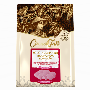 Colección de Ingredientes para Panadería, Compuesto para Galletas y Postres, Chocolate con Fresa y Cacao, 1 kg, HALAL, Fabricación OEM/ODM - Product Image 1